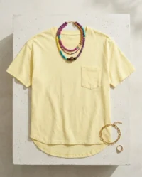 camiseta amarilla bolsillo 1