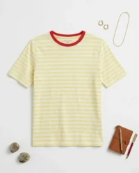 camiseta rayas amarilla