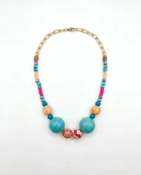 collar cuentas turquesas1