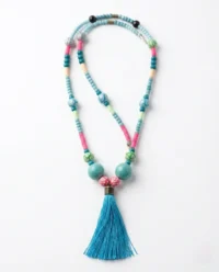 collar largo cuentas tuquesas2