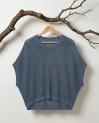jersey azul algodon
