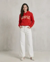 pantalón blanco corazon