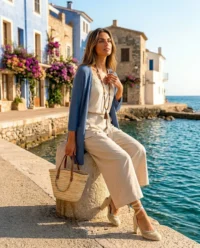 pantalon lencero chaqueta model
